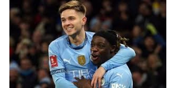 Manchester City speelde een zweterige wedstrijd